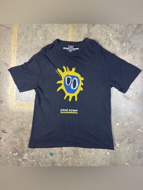 Primal Scream H&M T-Shirt Medium Vintage Style Oversized Fit Screamadelica 1991